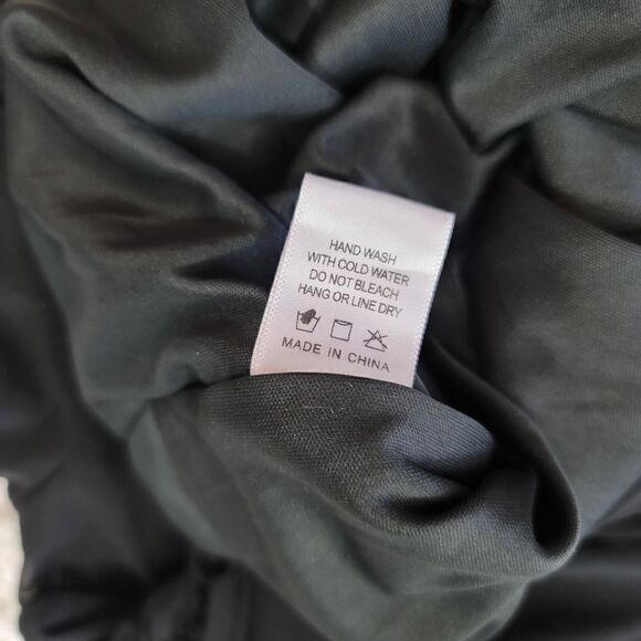 NEW Fashion Nova Oh So Fresh Ruched Mesh Mini Dress in Black Size XS - Picture 10 of 11